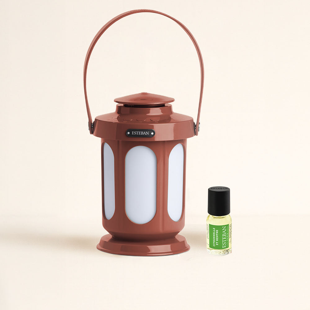 Difusor de aromas inalámbrico ÉDITION LANTERNE TERRACOTA – Esteban París