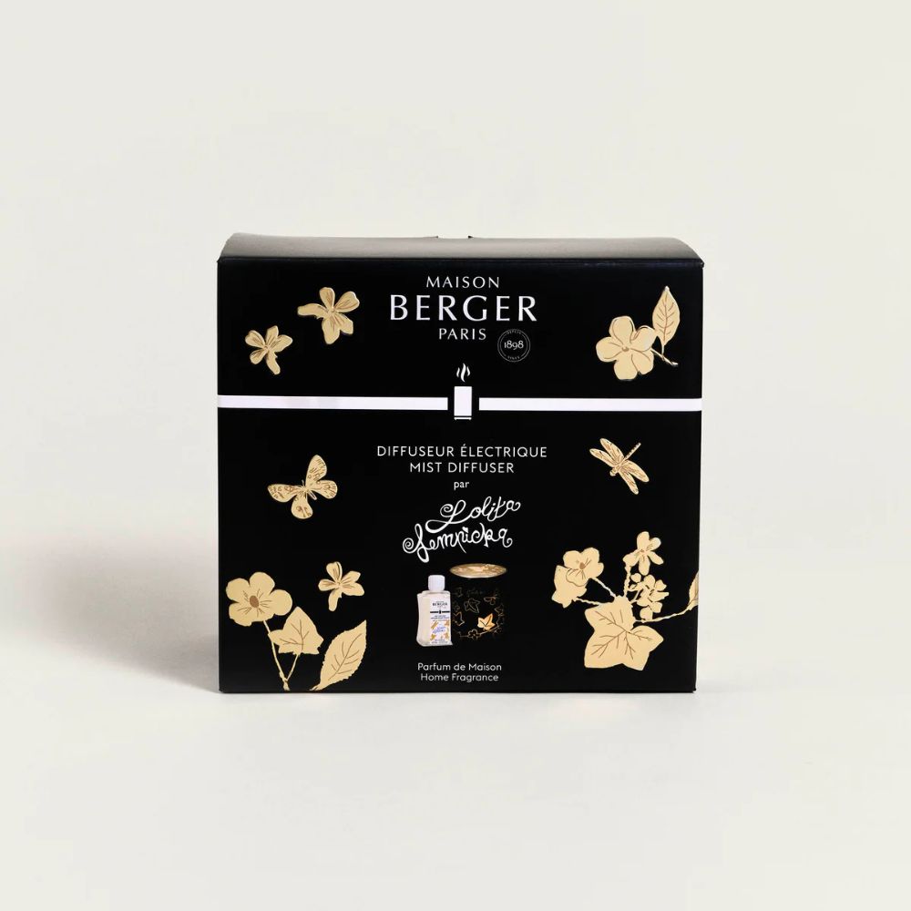 Difusor de aromas NOIRE + recarga Lolita Lempicka – Maison Berger