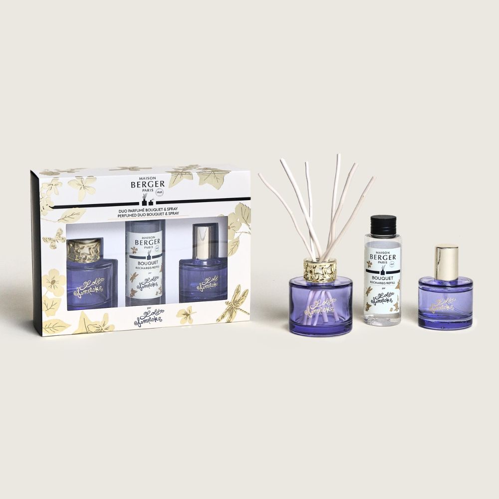 Dúo mini mikado y ambientador spray LOLITA LEMPICKA – Maison Berger