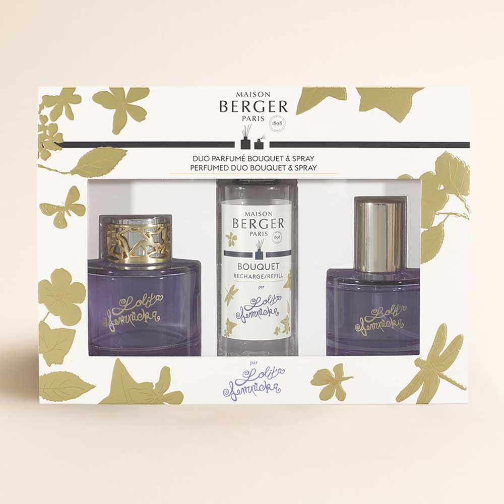 Dúo mini mikado y ambientador spray LOLITA LEMPICKA – Maison Berger