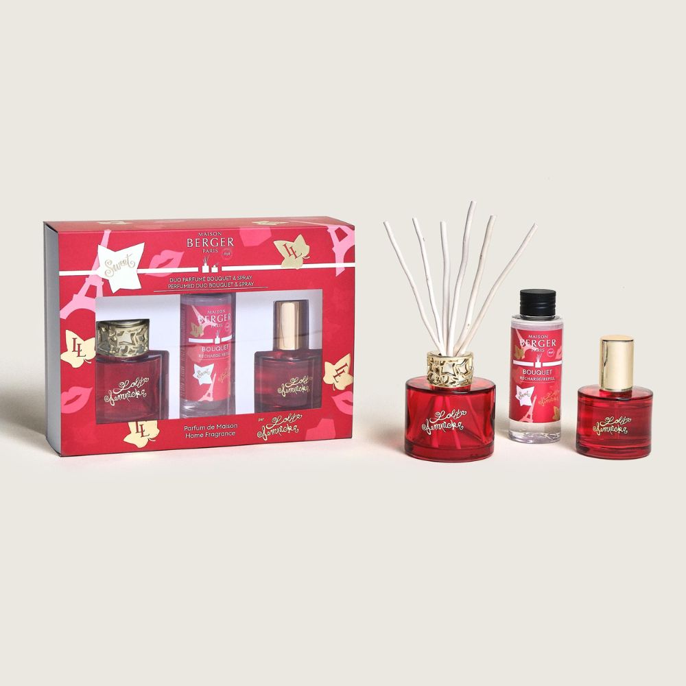 Dúo mini mikado y ambientador spray LOLITA LEMPICKA SWEET – Maison Berger