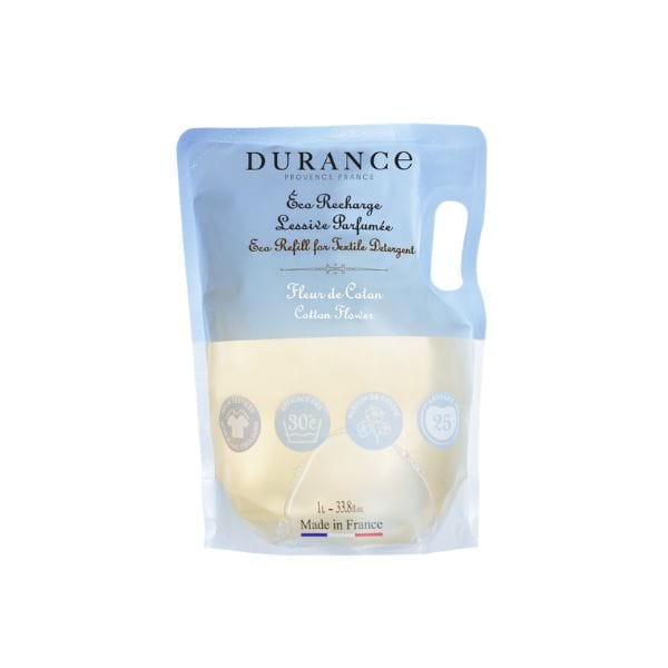 Eco recarga detergente BIO aroma FLEUR DE COTON 1L – Durance