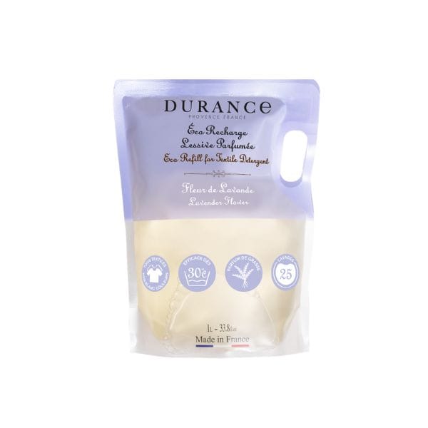 Eco recarga detergente BIO aroma FLEUR LAVANDE 1L – Durance