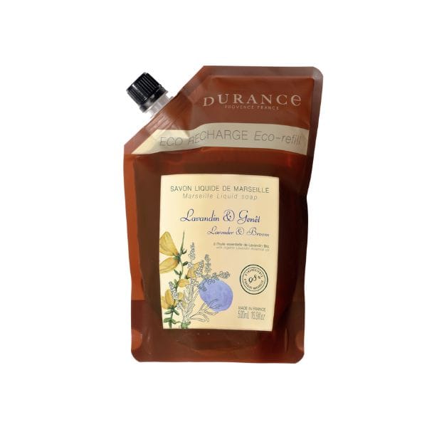 Eco Recarga Jabón de Marsella Líquido MANDARINE Y GRENADE 500ml – Durance