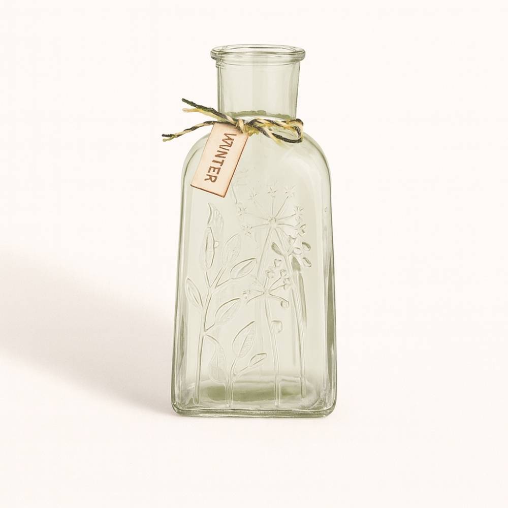 Envase mikado TESSA verde claro: frescura y diseño para tu mikado. Perfuma y decora tu hogar con un toque único y natural.