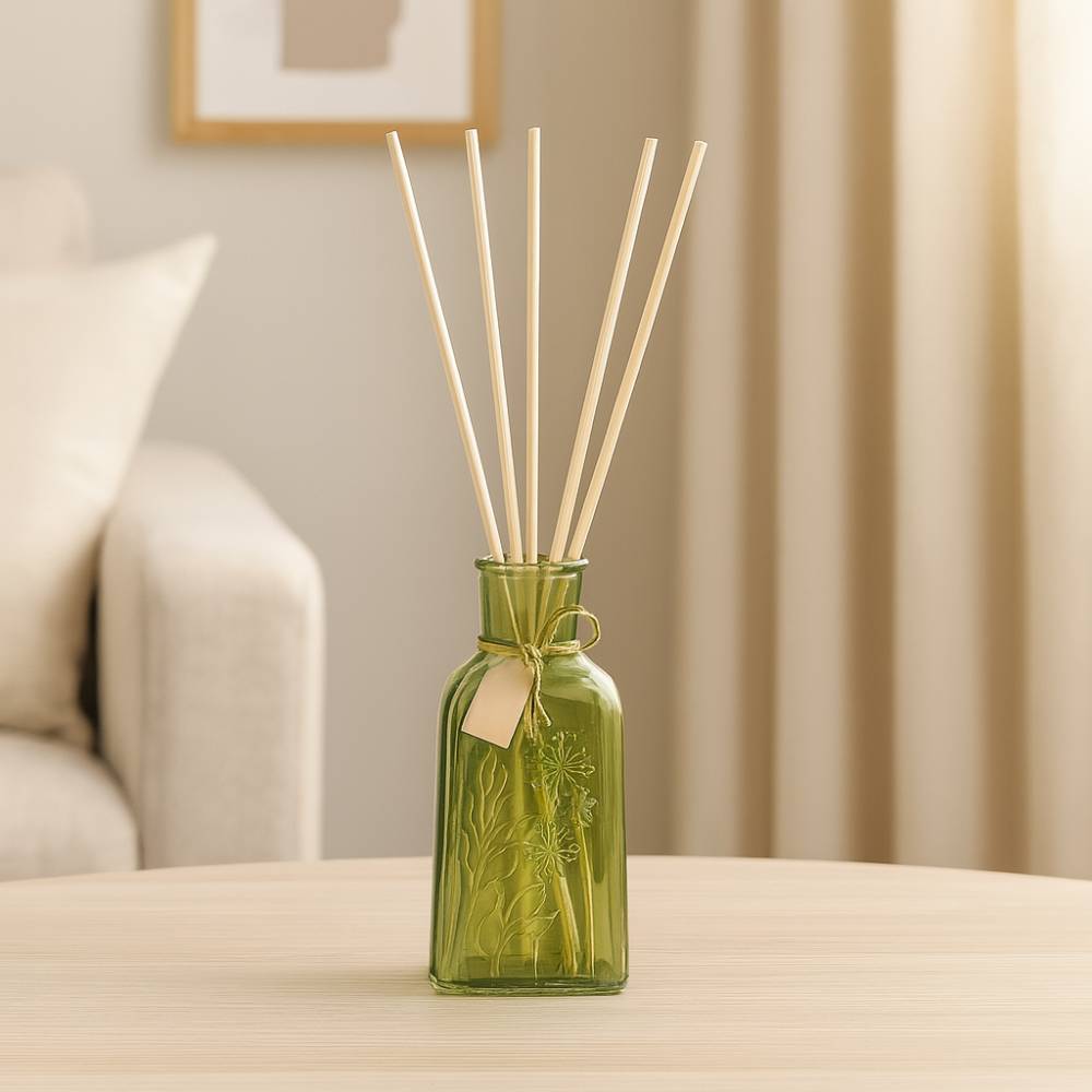 Envase de ambientador mikado TESSA VERDE OSCURO – D'Arome