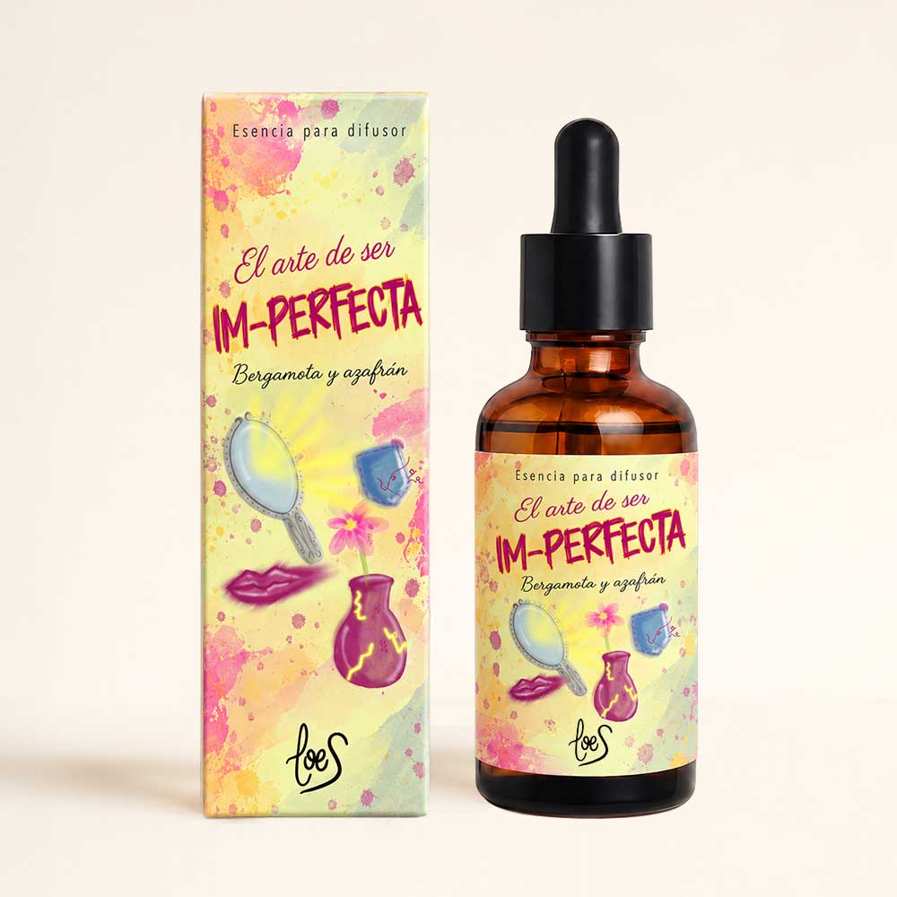 Esencia para difusor El arte de ser Im-Perfecta de LoeS, aroma oriental de bergamota y azafrán para difusores de aromaterapia – D'Arome