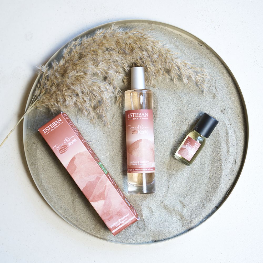 Ambientador spray TERRE D'OCRE KARITÉ – 75ml Esteban París