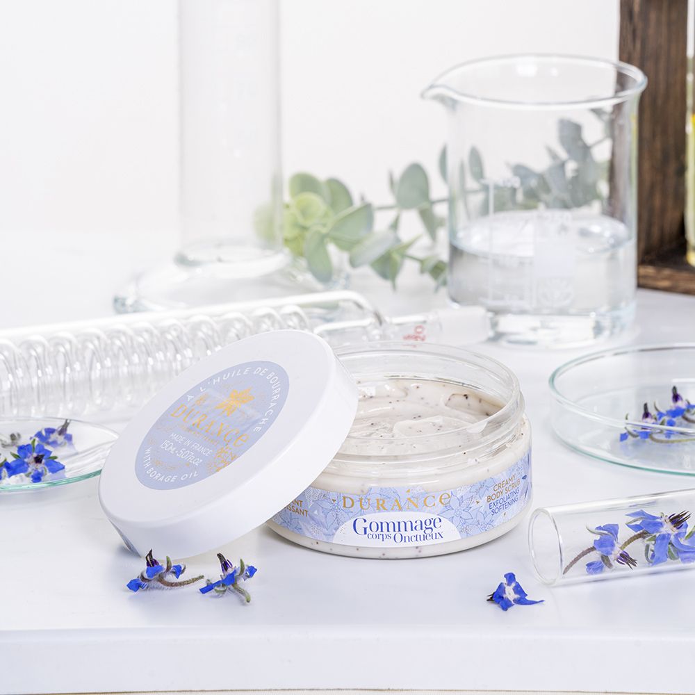 Textura exfoliante corporal Durance con flor de borraja natural - D'Arome
