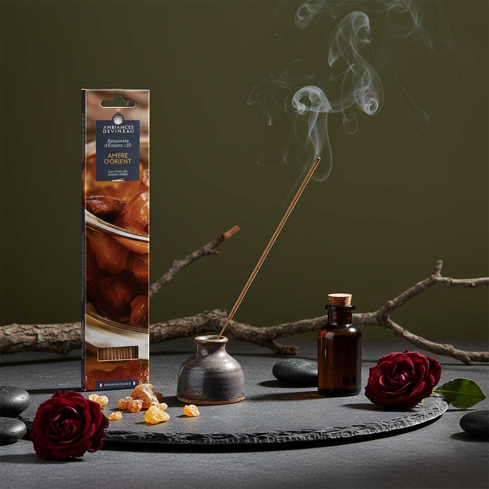 Varillas de incienso ÁMBAR DE ORIENTE – Ambiances Devineau