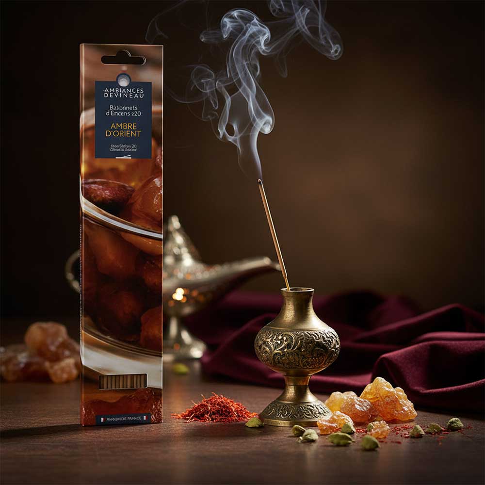 Varillas de incienso ÁMBAR DE ORIENTE – Ambiances Devineau