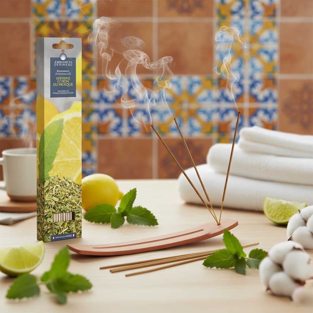Varillas de incienso VERBENA LIMÓN DE MÉXICO – Ambiances Devineau