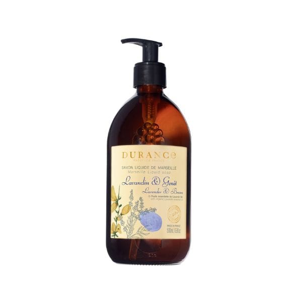 Jabón de Marsella Líquido LAVANDIN Y GENET 500ml – Durance