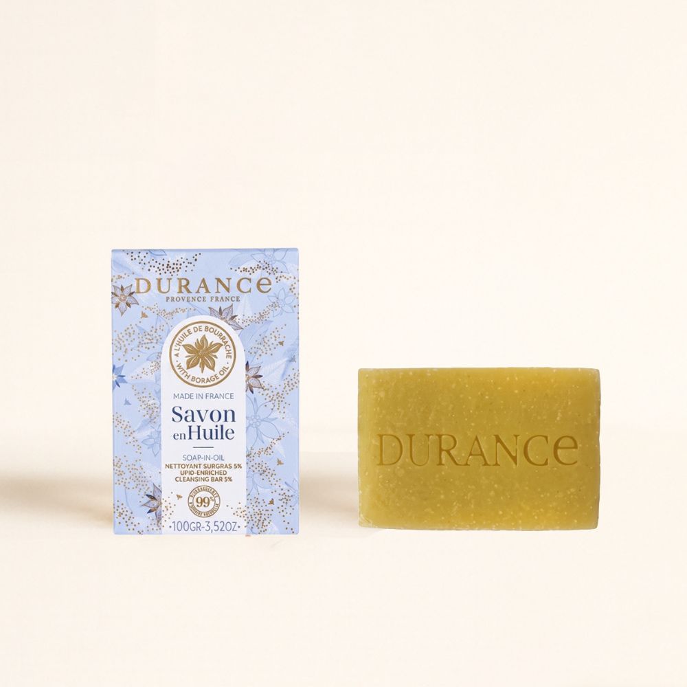 Jabón sólido aceite de borraja Durance 100gr - D'Arome