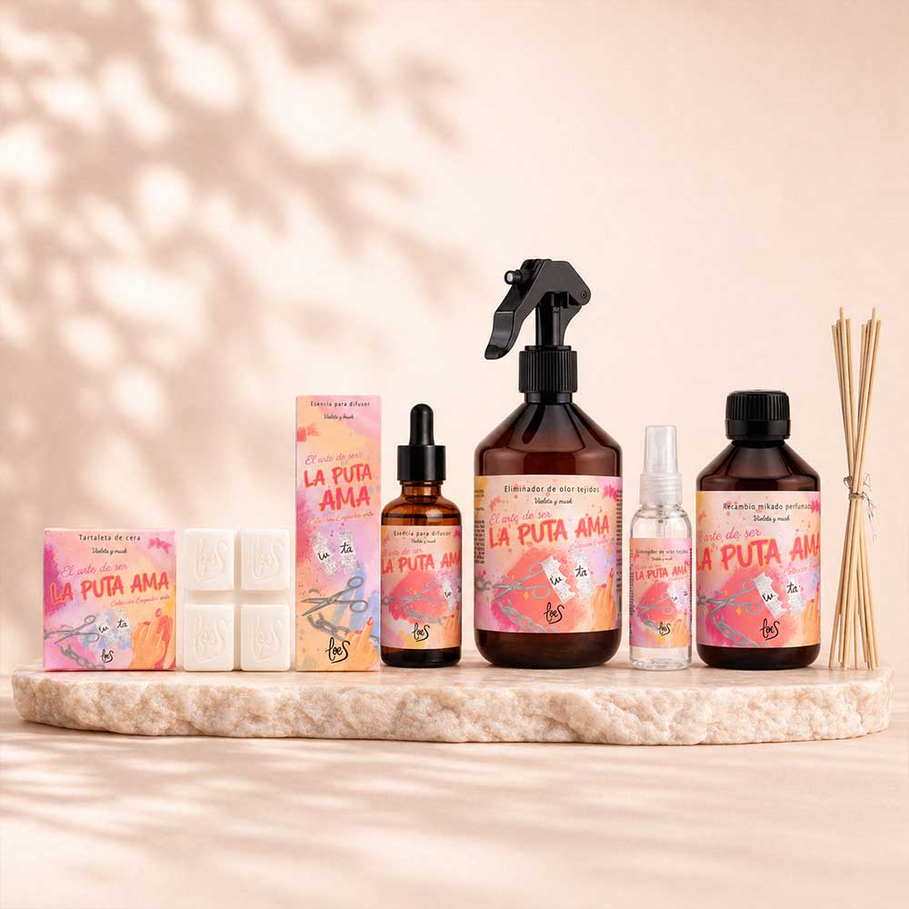 Tartaleta de cera perfumada para quemador LA PUTA AMA – LoeS