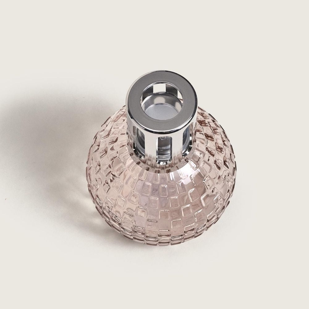 Cofre lámpara catalítica DISCO ROSA + aroma Sweet Grapefruit – Maison Berger