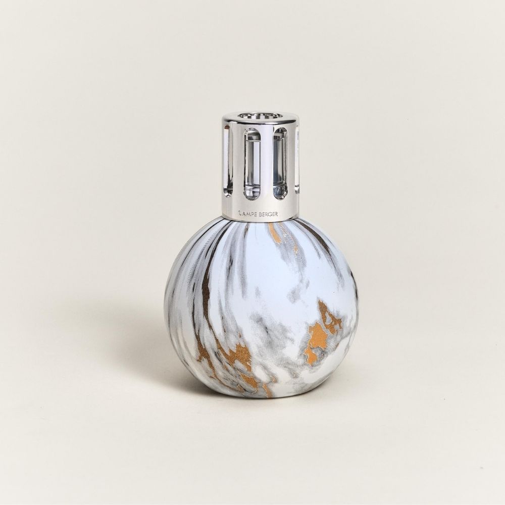 Lámpara catalítica MARBRURE BLANCA – Maison Berger