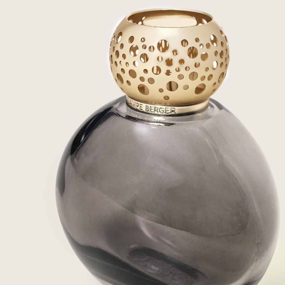 Cofre lámpara catalítica OPHELIA NEGRA + aroma Lumière Florale – Maison Berger