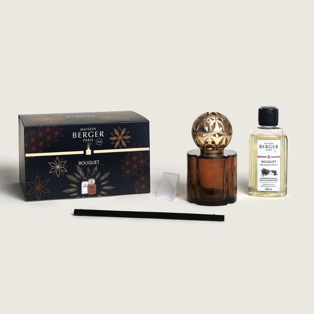 Ambientador mikado POMELIS CHOCOLATE – aroma Splendeur Vanille 200ml  – Maison Berger