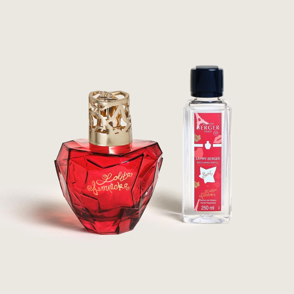 Cofre lámpara catalítica PREMIUM Lolita Lempicka Sweet ROJA – Maison Berger
