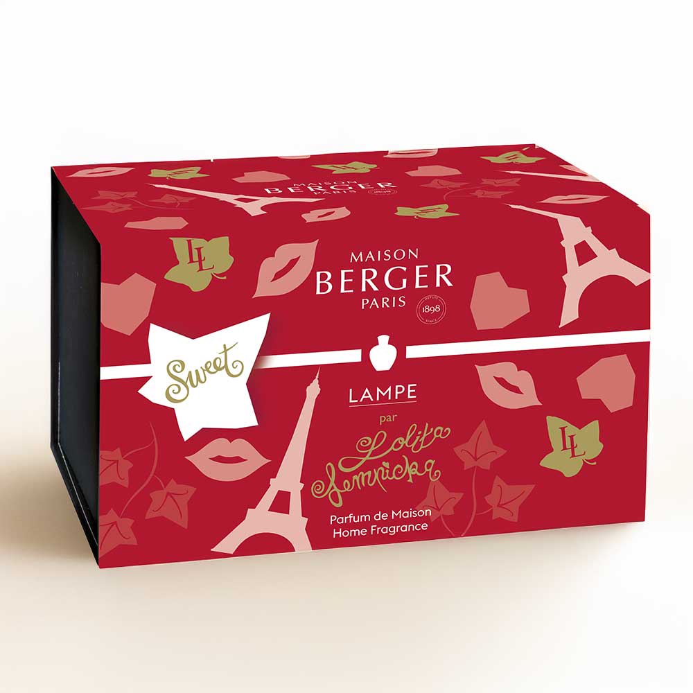 Cofre lámpara catalítica PREMIUM Lolita Lempicka Sweet ROJA – Maison Berger