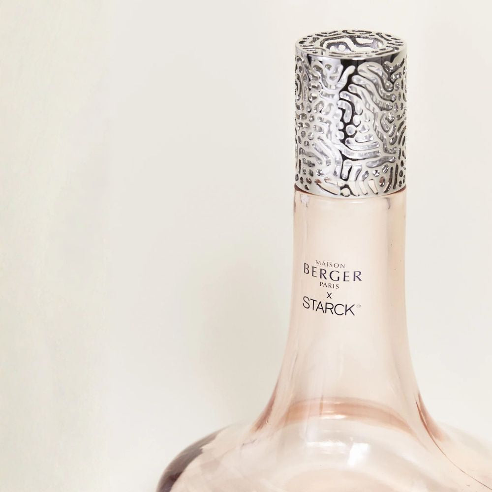 Cofre lámpara catalítica STARCK ROSA – aroma Peau de Soie – Maison Berger