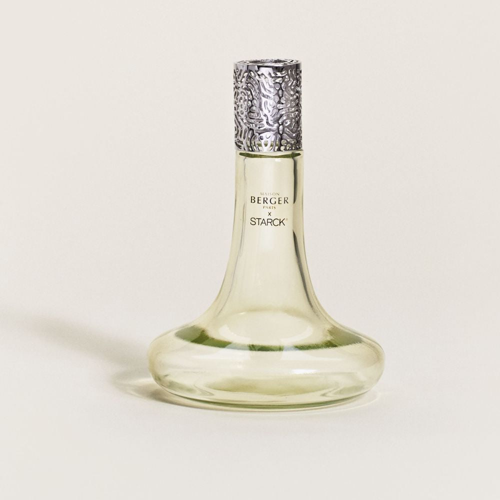 Cofre lámpara catalítica STARCK VERDE – aroma Peau D'Ailleurs – Maison Berger