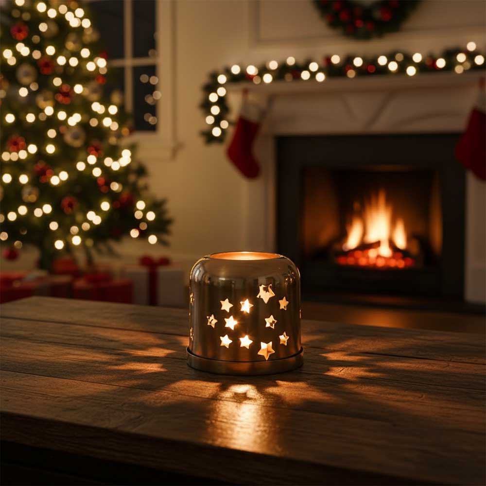 Lámpara vela de té ESTRELLAS – D'Arome