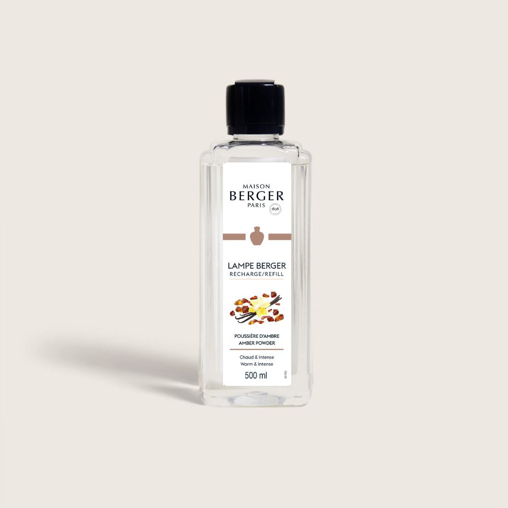Líquido lámpara catalítica AMBER POWDER 500ml – Maison Berger