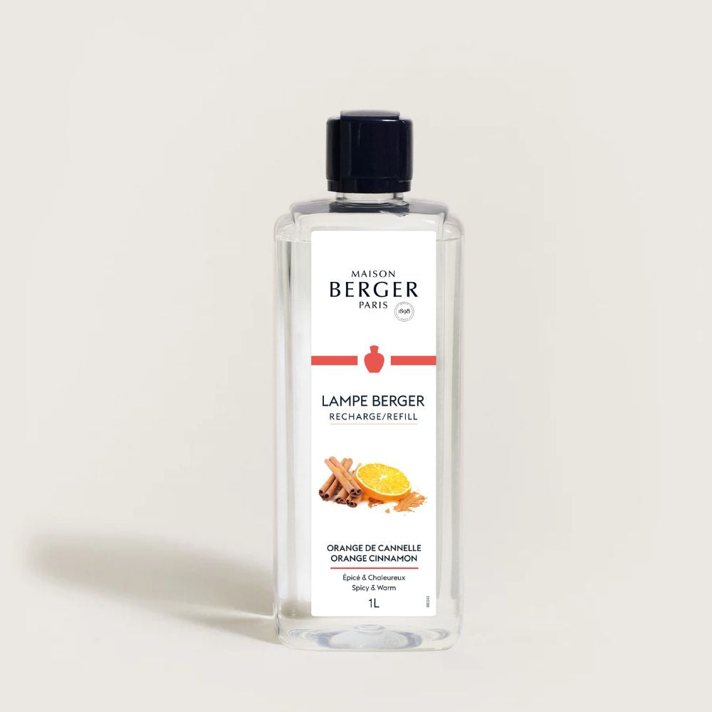 Líquido lámpara catalítica ORANGE CINNAMON 1L – Maison Berger