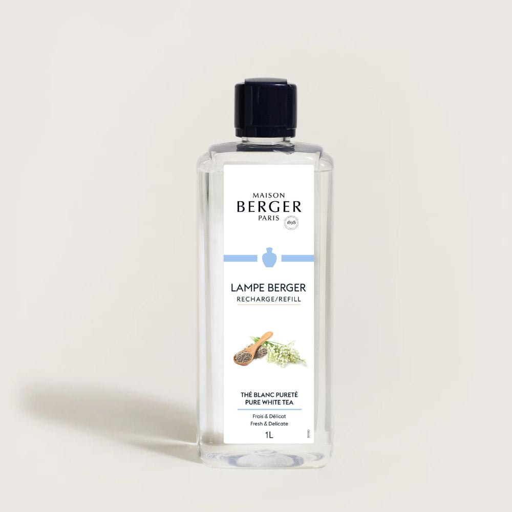 Líquido lámpara catalítica PURE WHITE TEA 1L – Maison Berger
