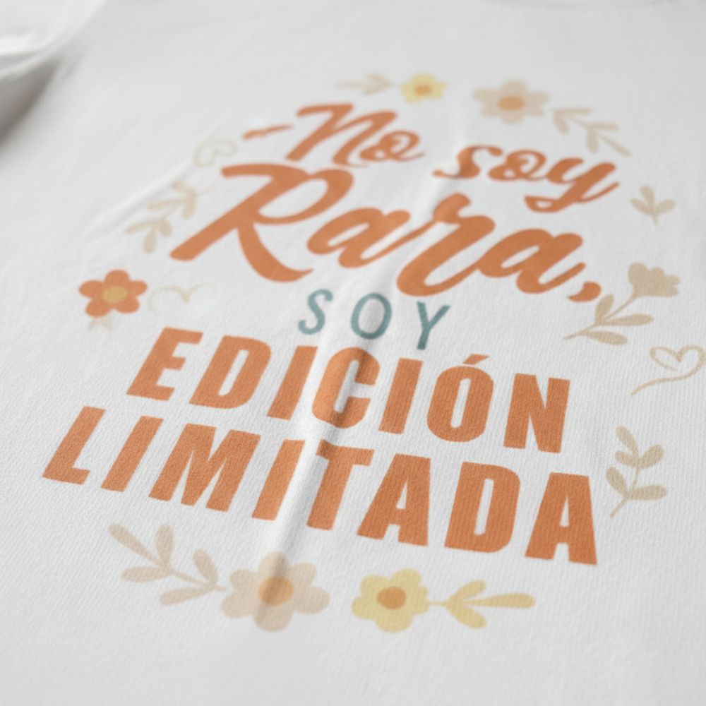Camiseta "SOY EDICIÓN LIMITADA" – D'Arome