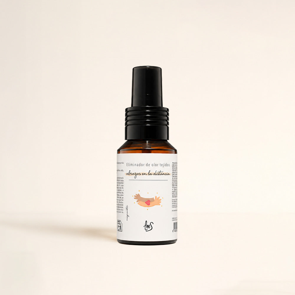 Mini spray textil eliminador de olores ABRAZOS EN LA DISTANCIA – LoeS