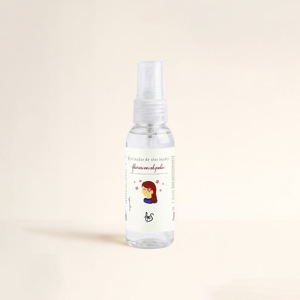Mini spray textil eliminador de olores FLORES EN EL PELO – LoeS