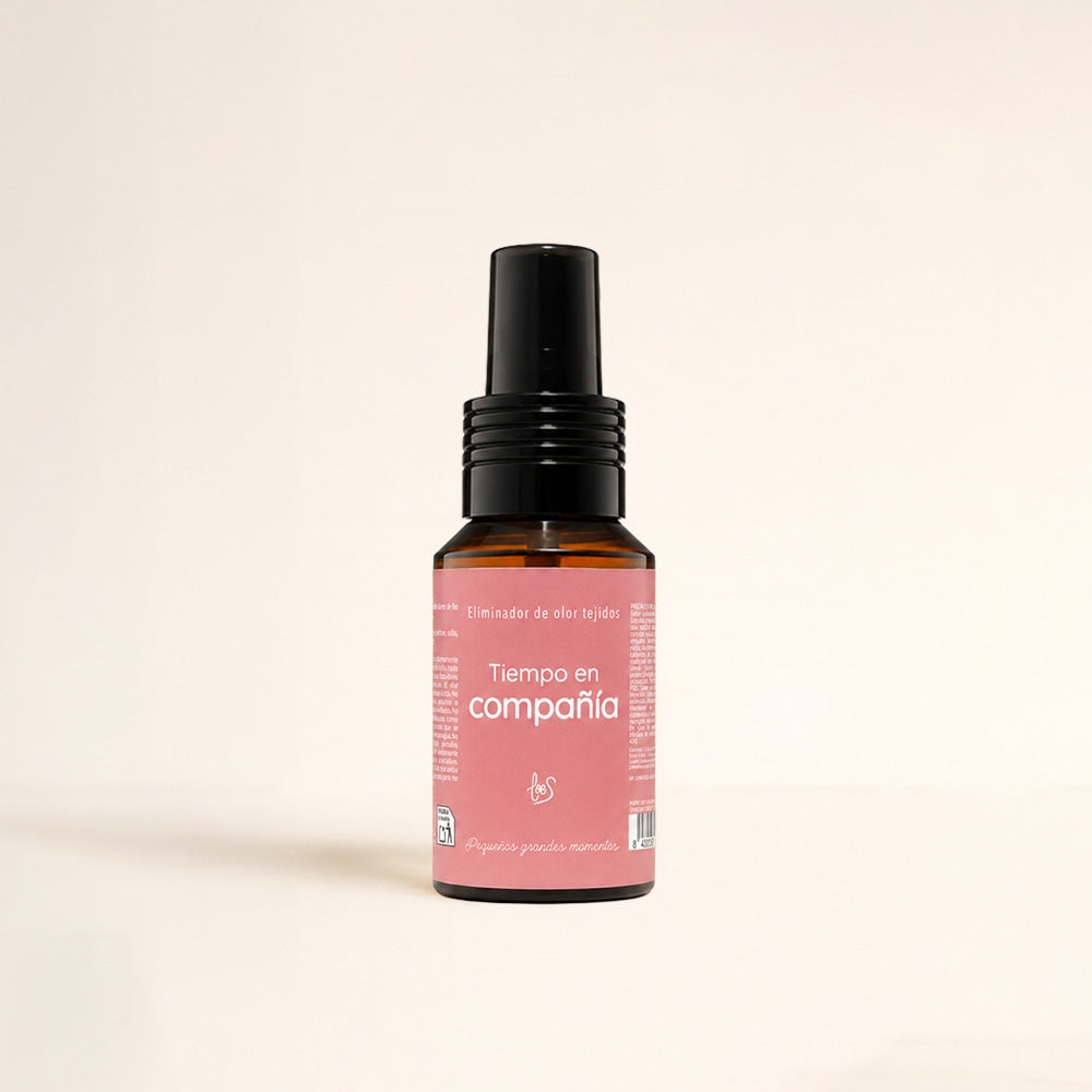 Mini spray textil eliminador de olores TIEMPO EN COMPAÑÍA – LoeS