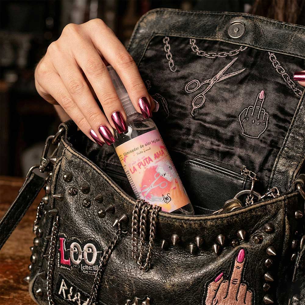 Mini spray textil eliminador de olores LA PUTA AMA – LoeS