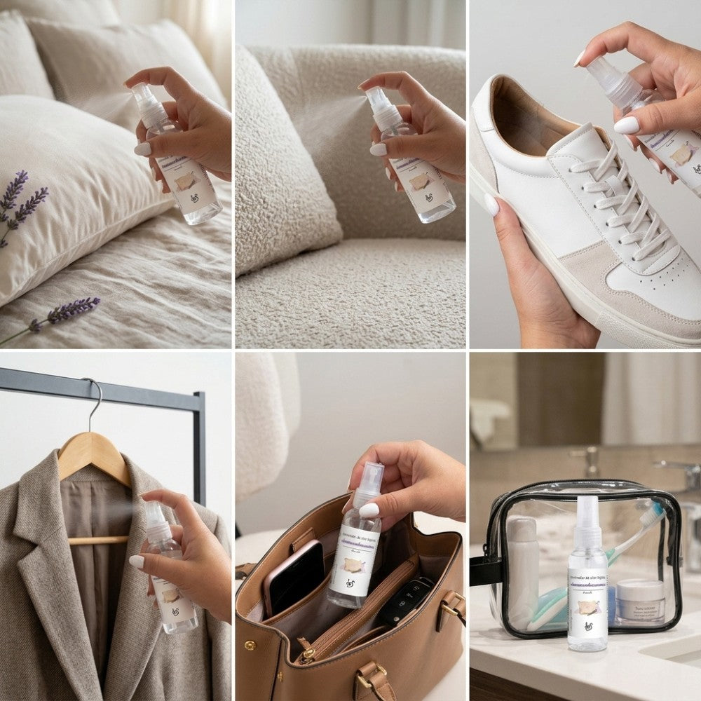 Mini spray textil eliminador de olores BUENAS NOCHES CARIÑO – LoeS