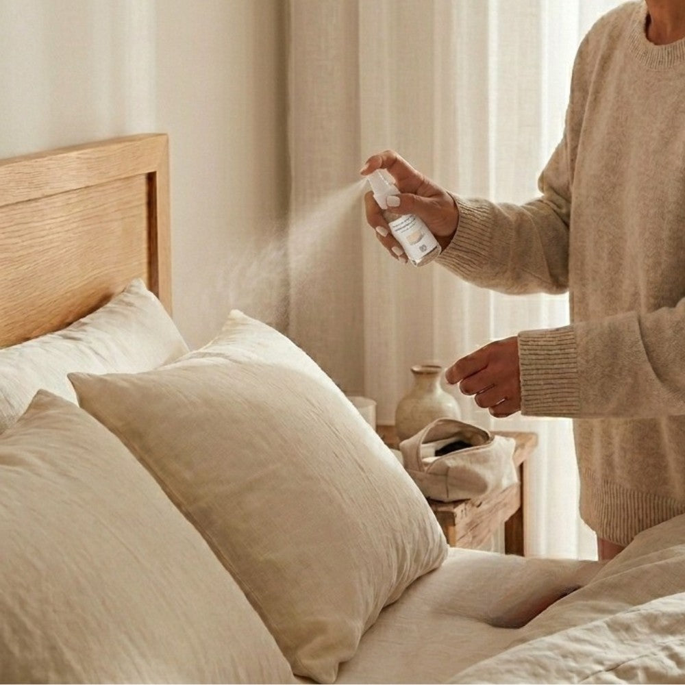 Mini spray textil eliminador de olores BUENAS NOCHES CARIÑO – LoeS
