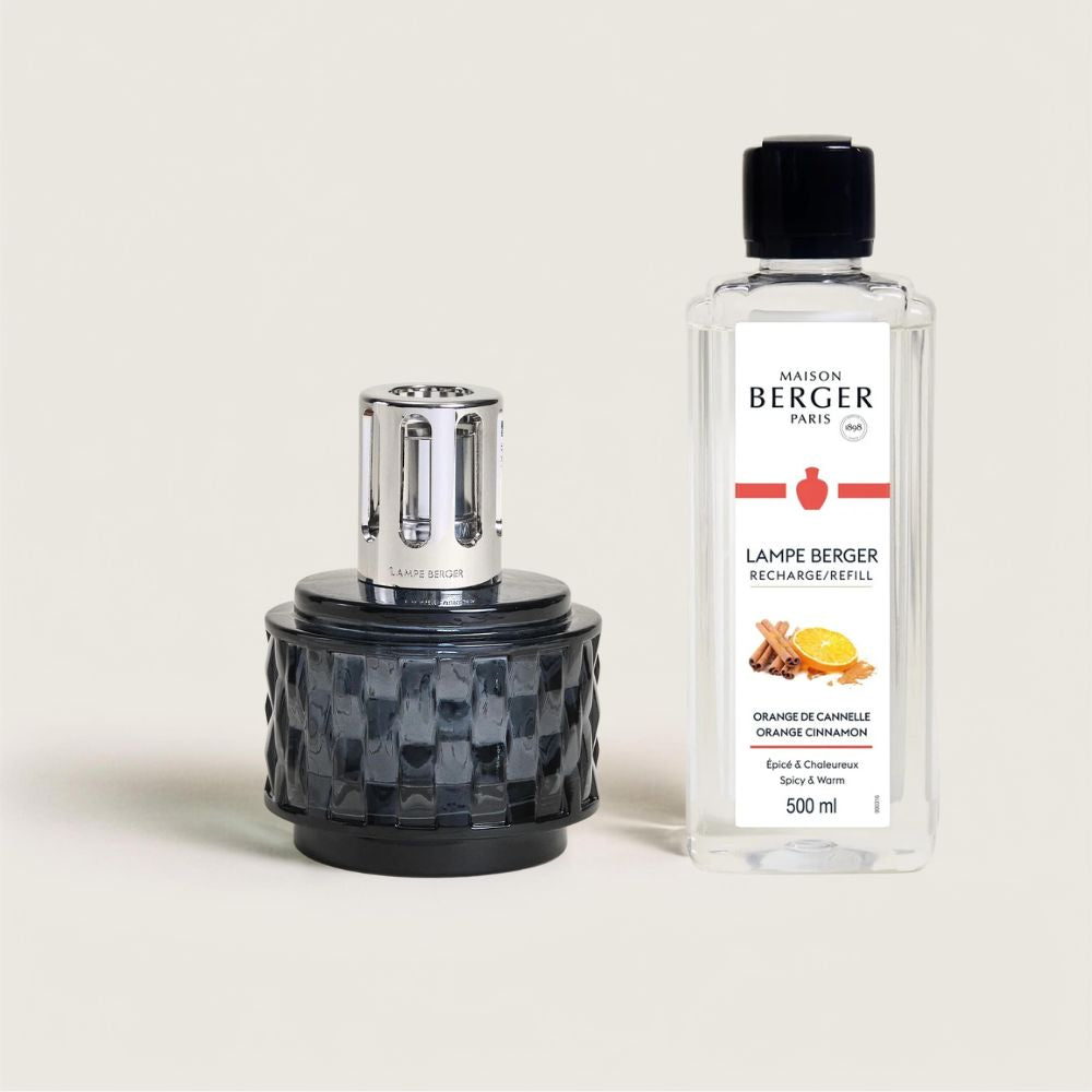 Pack promo Lámpara catalítica Maison Berger Variation Grise con líquido Orange de Cannelle de 500ml oferta flash septiembre – D'Arome