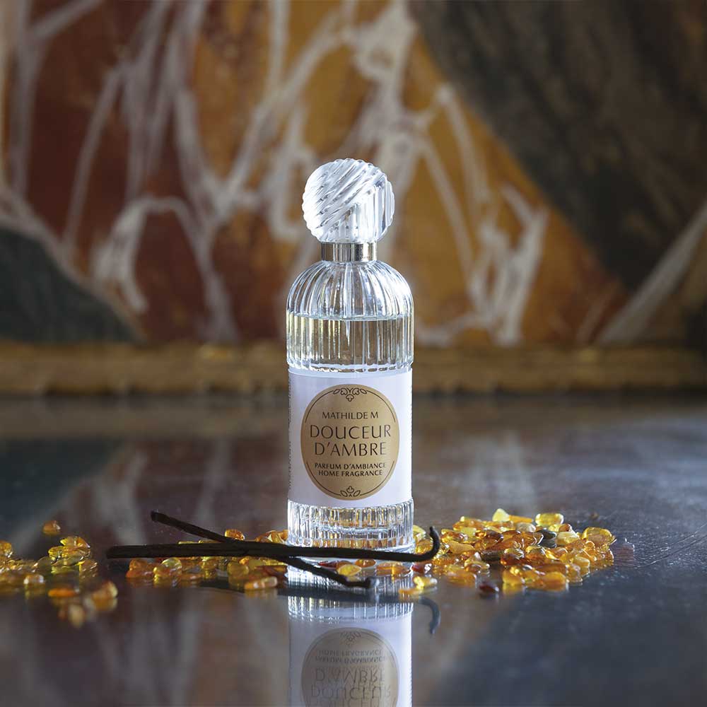 Ambientador spray DOUCEUR D'AMBRE 100ml – Mathilde M.