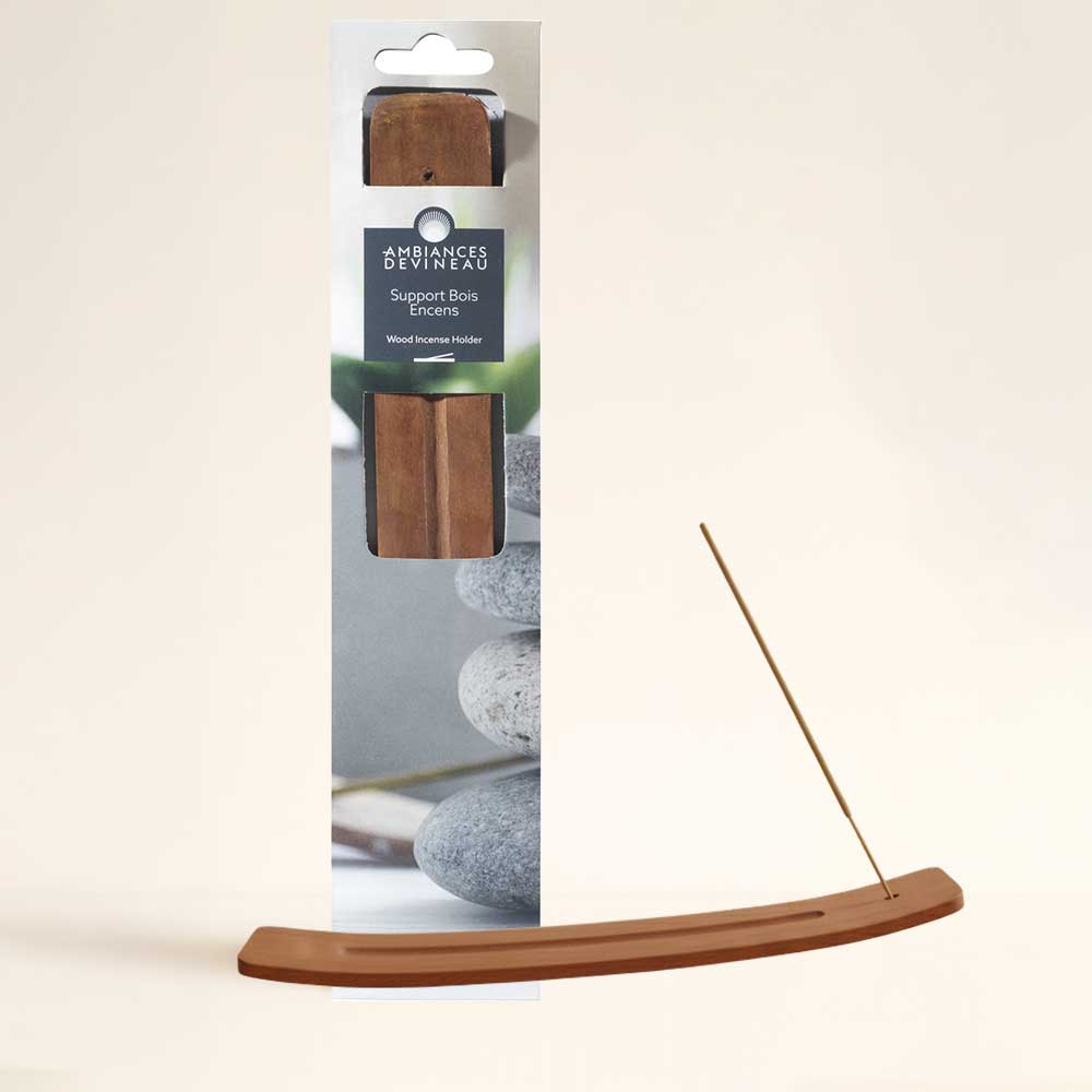 Porta incienso de madera: soporte elegante y funcional que recoge la ceniza y realza la experiencia de perfumar con varillas. ¡Descúbrelas!