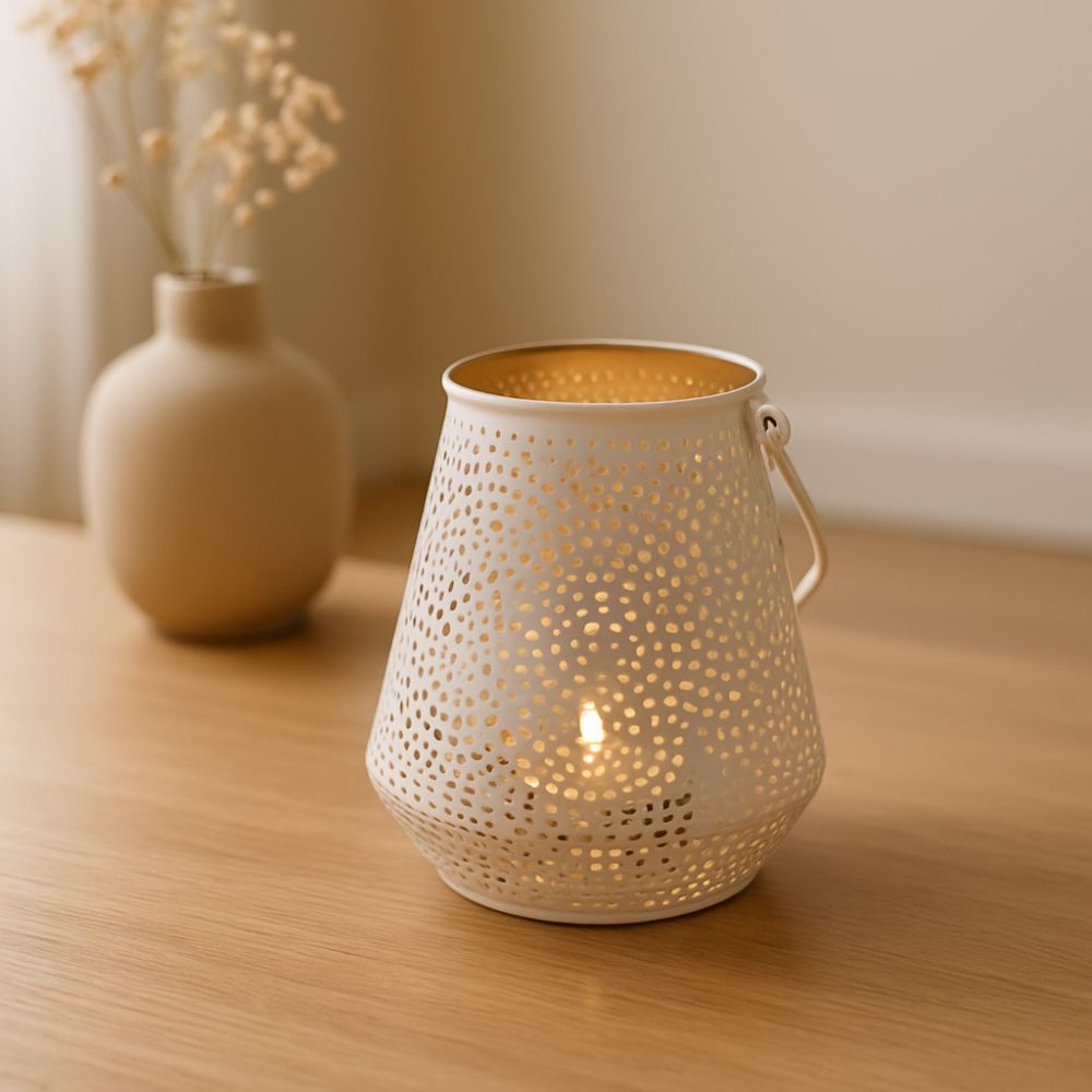 Portavelas Clara GRIS grande – D'Arome