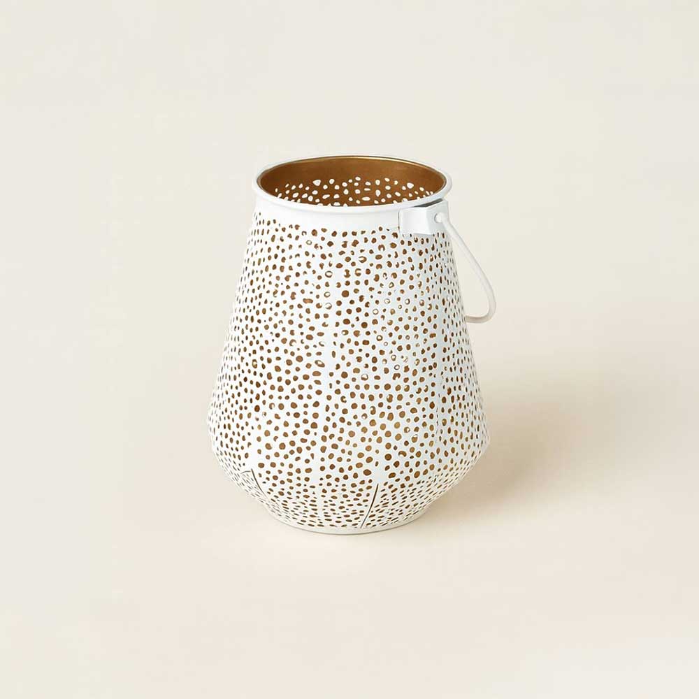 Portavelas CLARA gris grande. Elegancia y calidez en un diseño minimalista para iluminar con estilo.