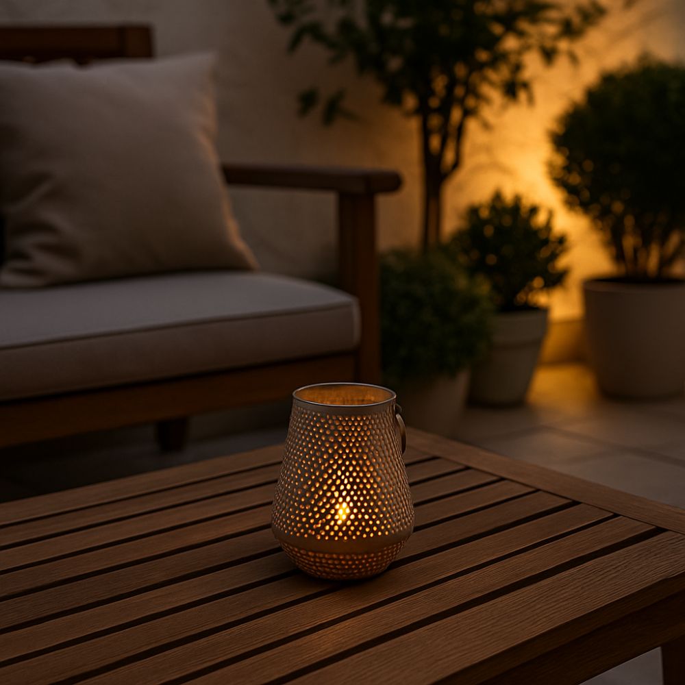 Portavelas Clara GRIS pequeño – D'Arome