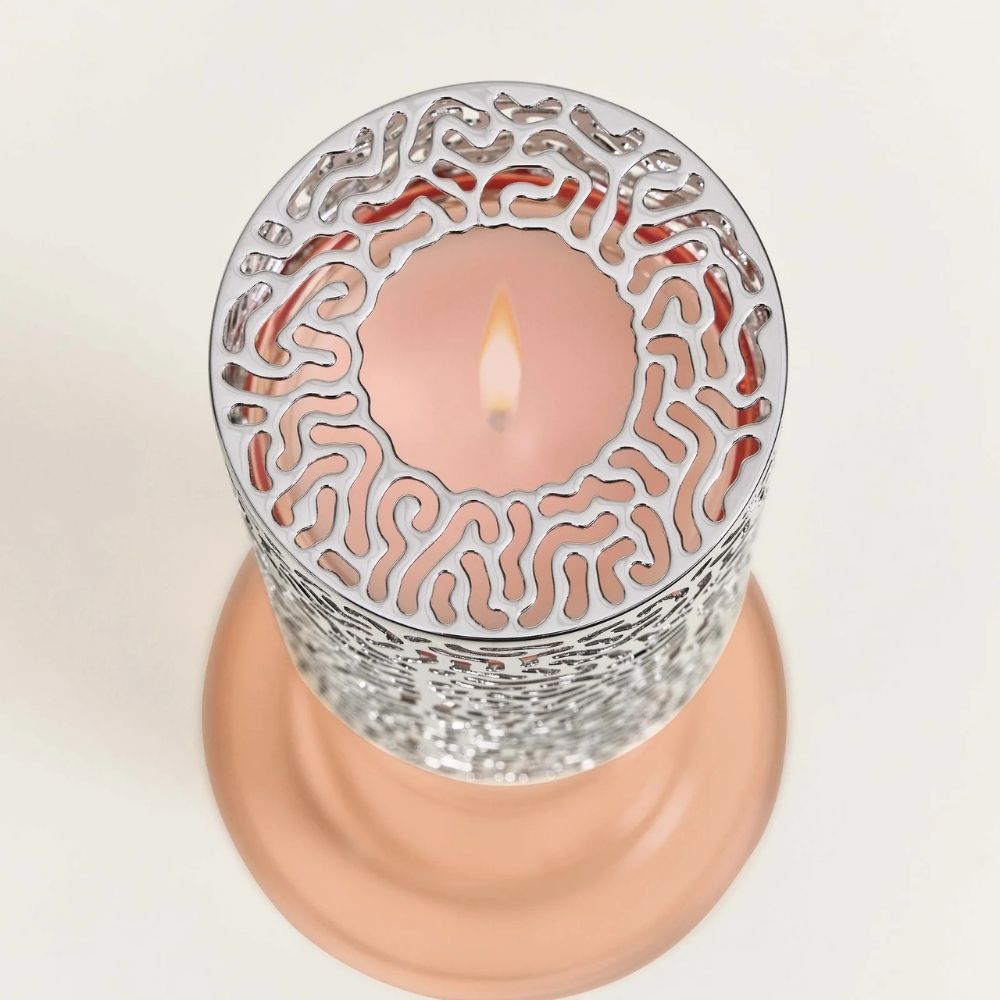 PORTAVELAS by STARCK + vela aroma Peau de Soie – Maison Berger