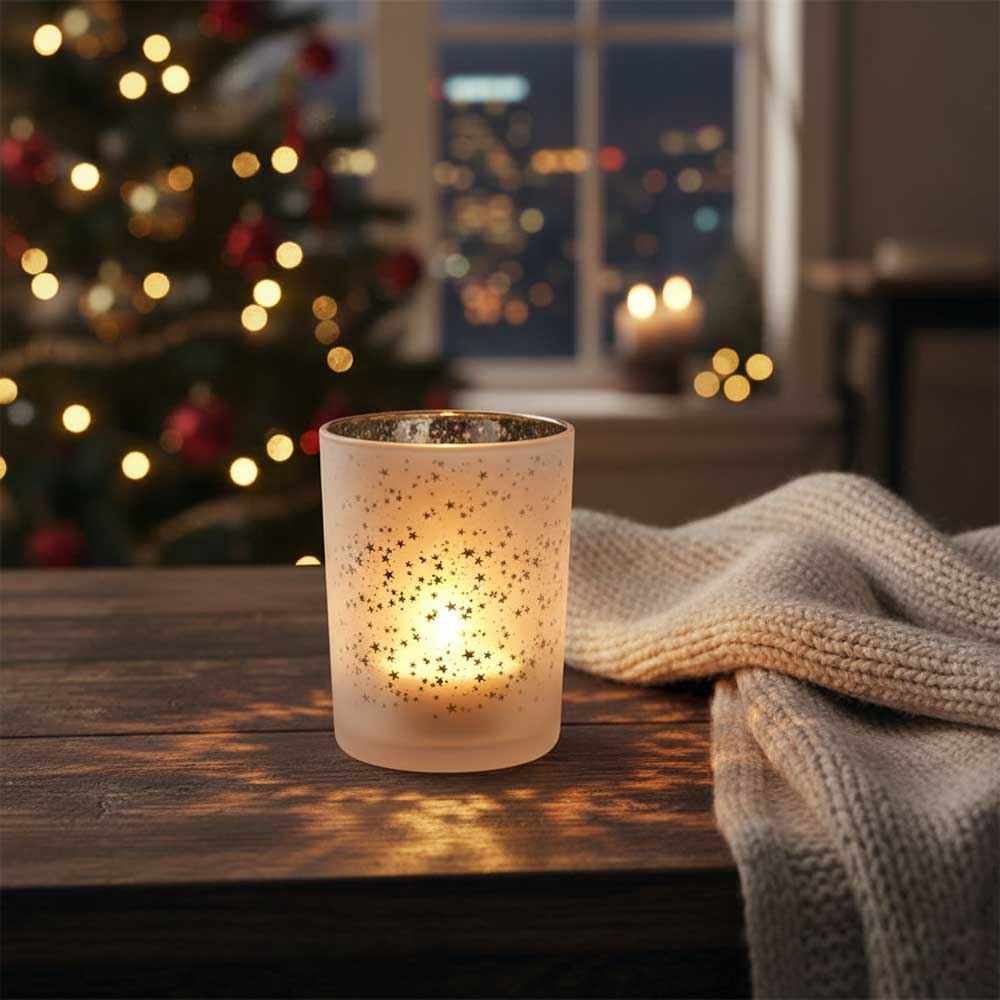 Portavelas Estrellas BLANCO – D'Arome