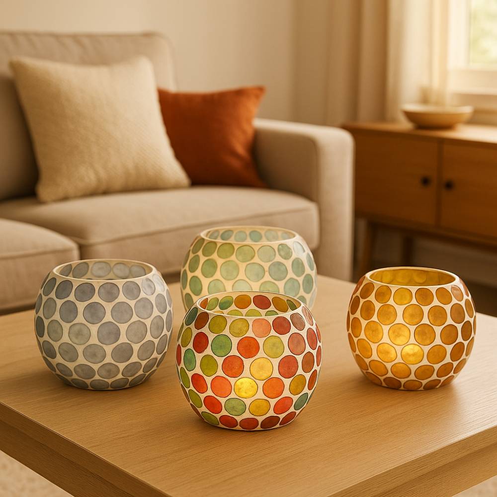 Portavelas Lola GRIS PERLA – D'Arome