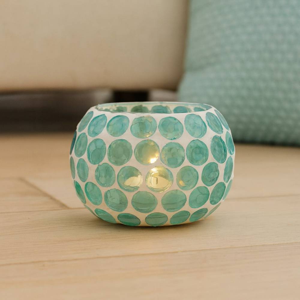 Portavelas Lola AZUL MAR – D'Arome