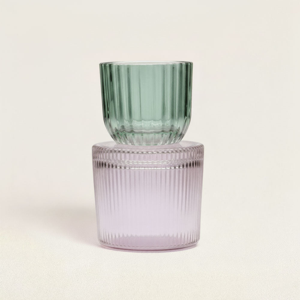 Portavelas Rita LILA Y VERDE – D'Arome