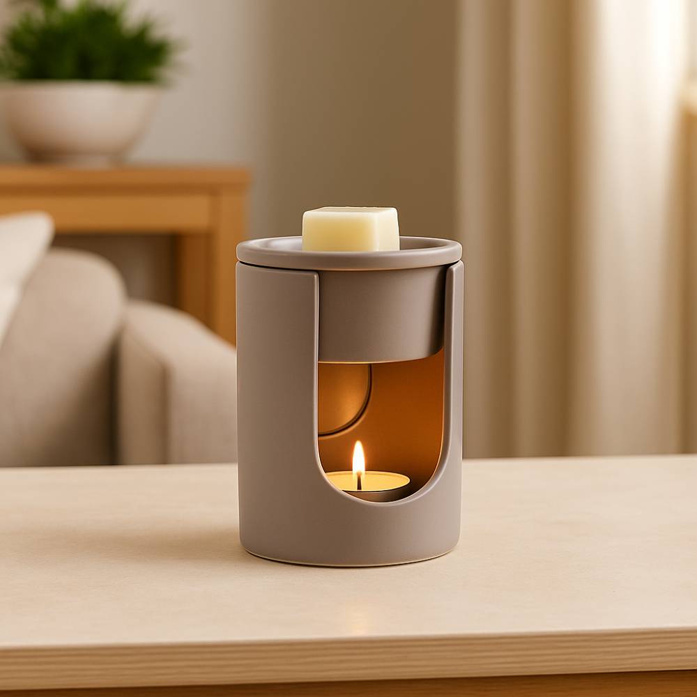 Quemador de vela NIDO GRIS – D'Arome